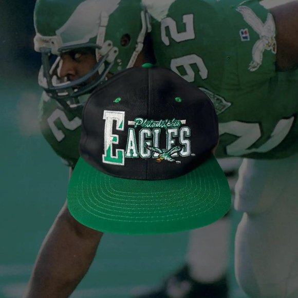 Vintage Philadelphia Eagles 90s Snapback Hat - Picture 1 of 4